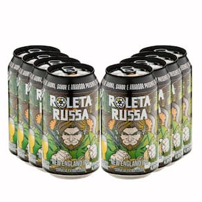 Pack 8 Cervejas Roleta Russa New England IPA Lata 350ml