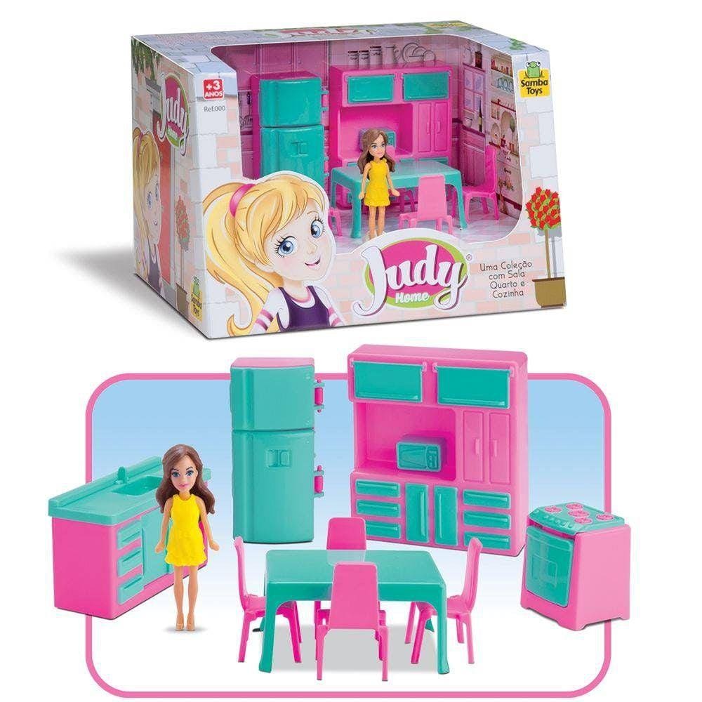 Kit Boneca Elisi + Barraca Minha Casinha