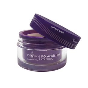 Pó Acrilico Piubella Unhas De Porcelana Intense Nude 25G
