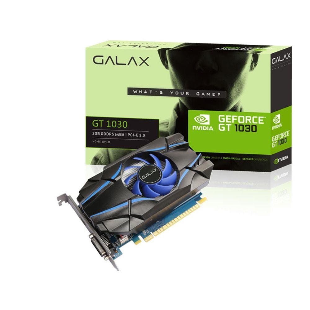 Geforce Galax Gt Mainstream 30Nph4Hvq4St Gt 1030 2Gb Ddr5 64