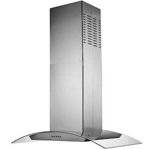 Coifa de Ilha Gourmet Vidro Curvo 90cm 127v - Cadence