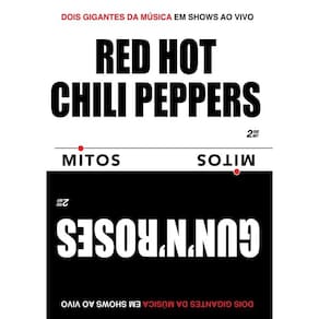 Dvd Red Hot Chili Peppers & Guns n Roses - Mitos (duplo)