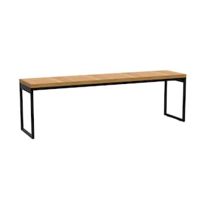 Banco de Jantar Industrial 2 Lugares Stanford 150 cm