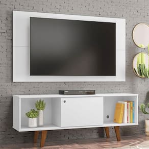 Rack com Painel para TV até 42 Polegadas Salah 135 cm