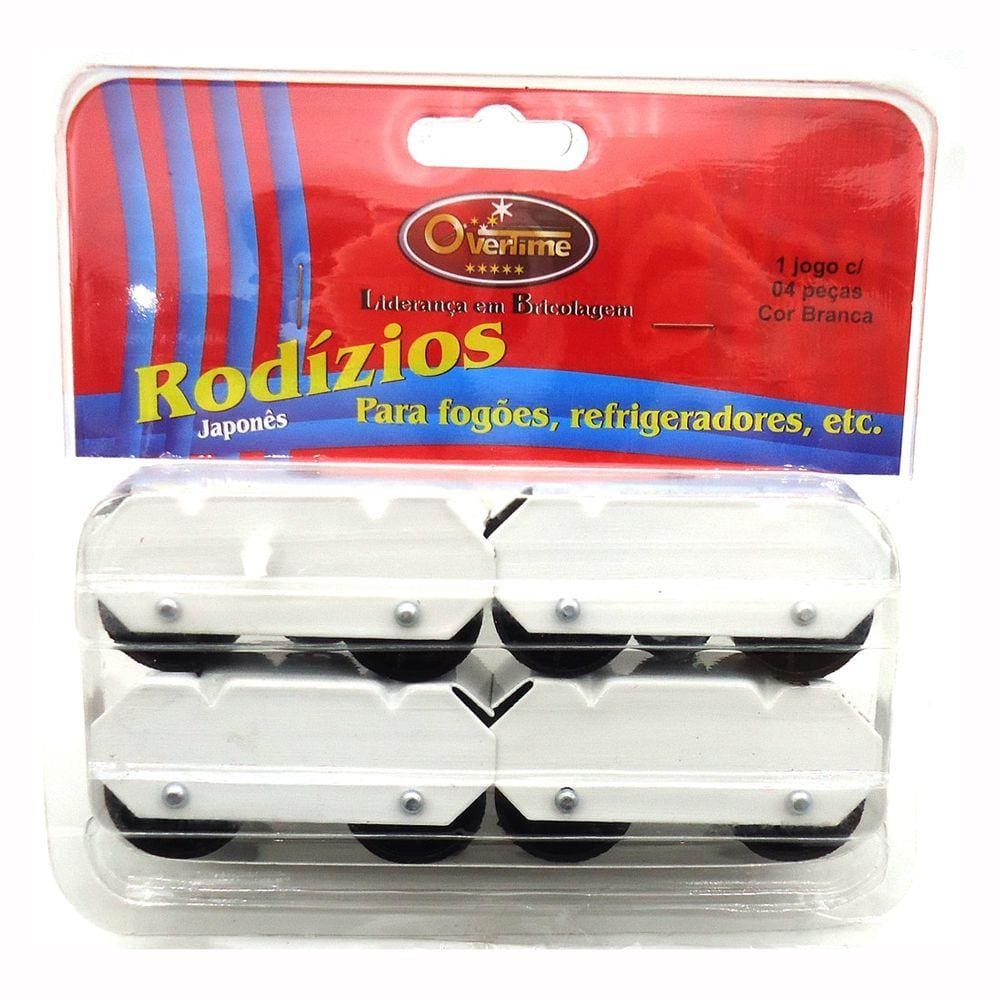 Kit Pé Rodizio Para Fogão Geladeira e Freezer Extra Forte