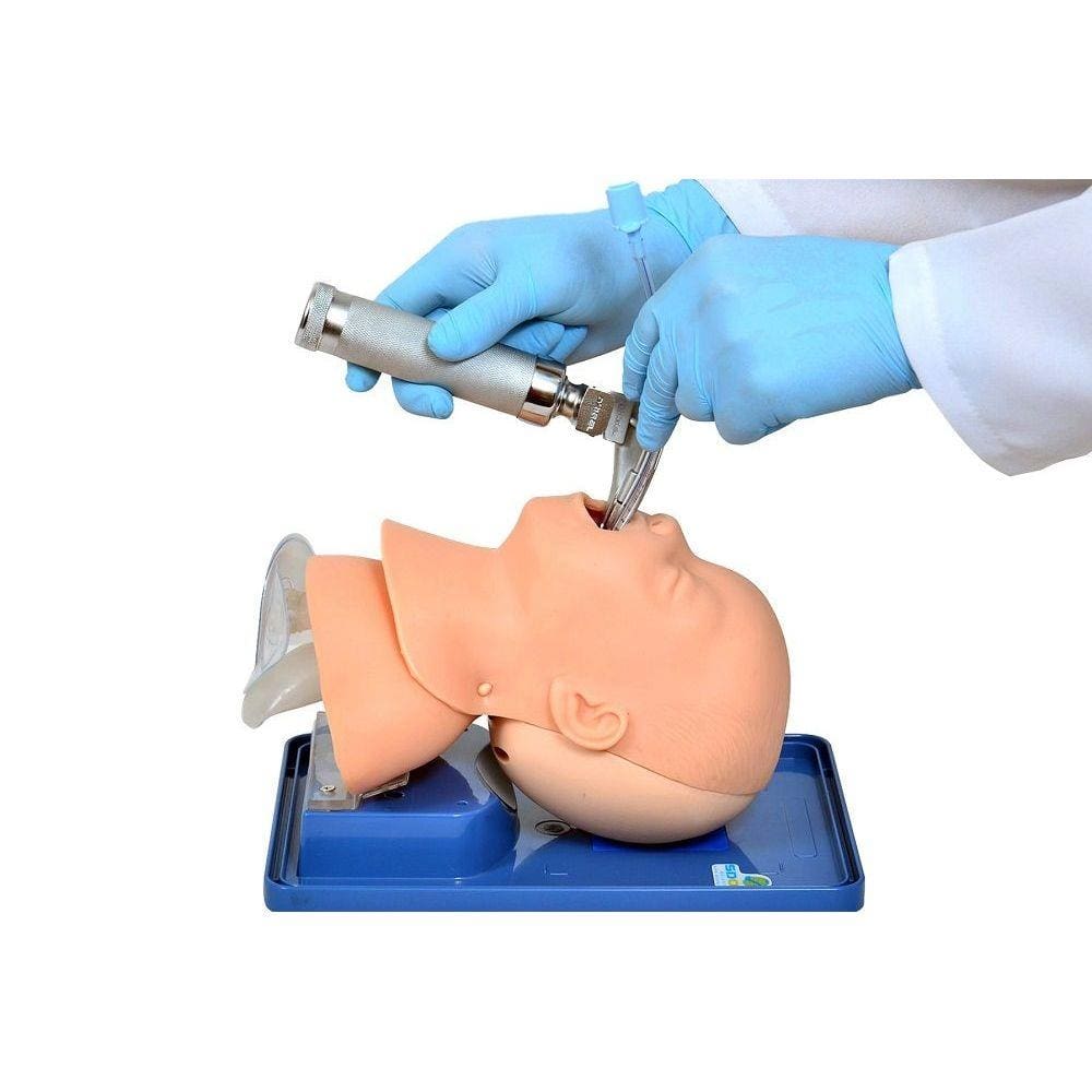 Cabeça Criança 8 anos Treino de Intubação Simulador Médico