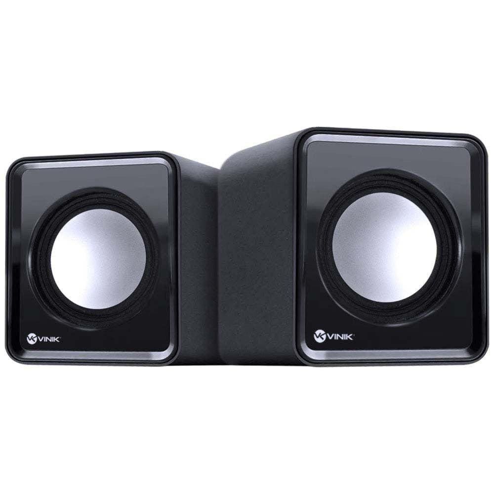 Caixa De Som 2.0 Usb 2W Preto