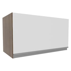 Armário Aéreo Glamy 60cm 1 Porta Rustic/Branco Madesa