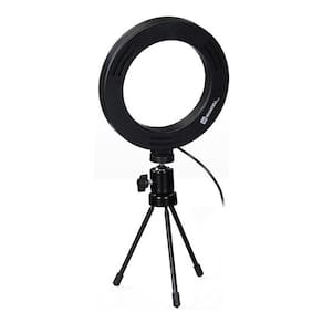 Ring Light Iluminador Led 16Cm  + Mini Tripé