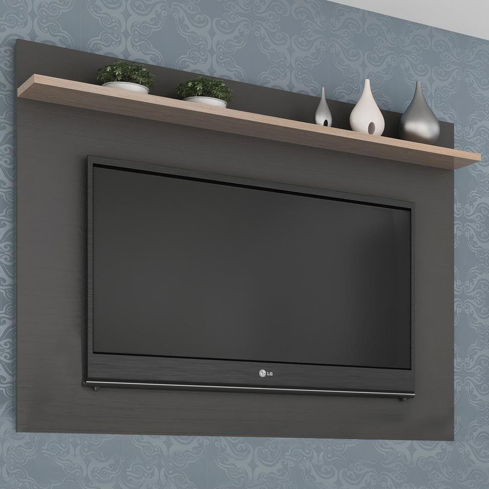 Painel Para Tv Até 40 Polegadas Benevello 2034 Grafite - Quiditá Móveis