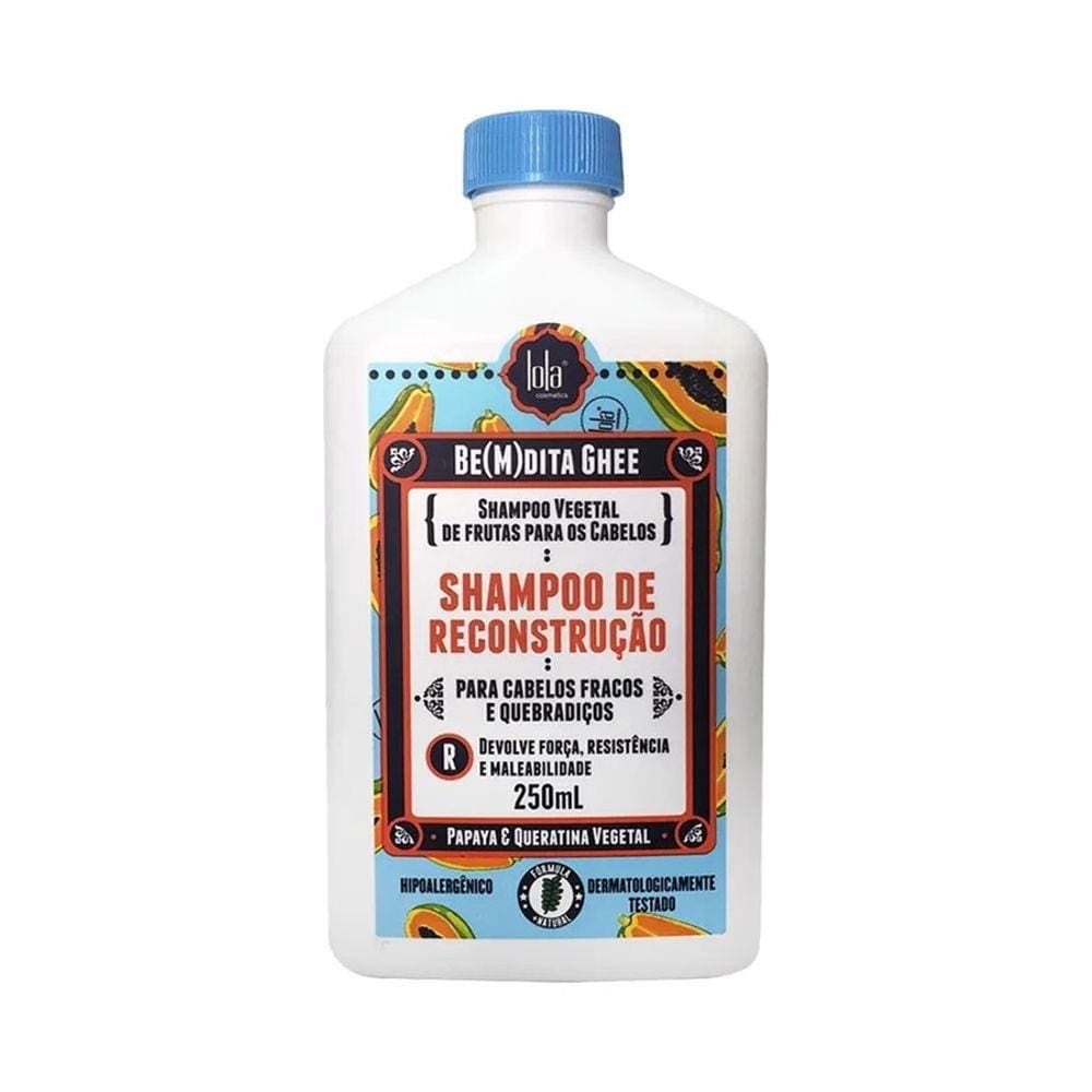 Shampoo de Reconstrução Be(m)dita Ghee Mamão 250ml Lola