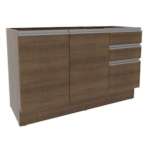 Balcão Gabinete de Pia Madesa Glamy 2 Portas e 3 Gavetas + Porta-Talheres