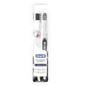 Escova Dental Oral-B 3D White Whitening Therapy Purification 2 unidades