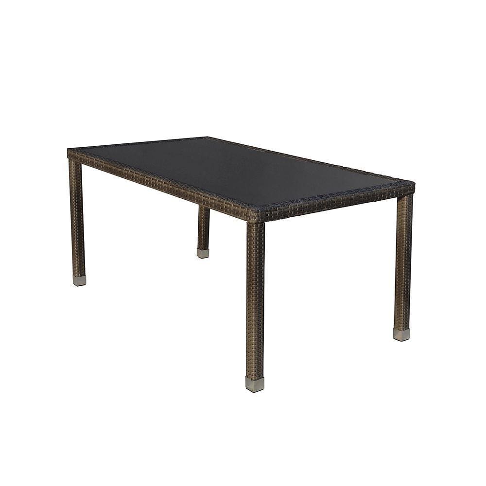 Mesa Porto 90x160cm Marrom Just Home Collection