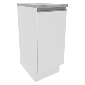 Balcão Glamy 35cm 1 Porta Branco Madesa