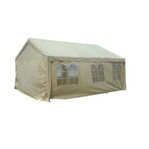 Gazebo para Eventos com Paredes 3x6m Bege Just Home Collection