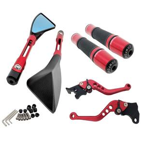 Kit Retrovisor Manete Manopla CBX 200 CB 300 Todas  Twister 250 2001 Até 2008