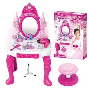 Penteadeira Coroa Da Princesa Diversos Acessórios Som Luz