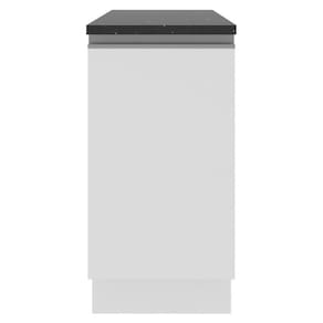 Balcão Acordes Glamy 100% MDF40cm 1 Porta Branco Madesa