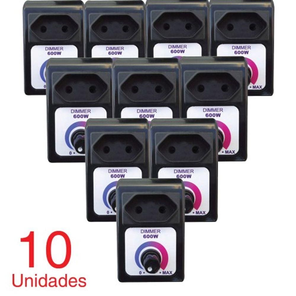 Dimmer Dimer P/ Liquidificador E Aparelhos Shake Herbalife 10 Unid
