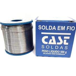 Estanho Solda 500 Gramas Cast Metais 60X40 - 189Ms X 10Mm