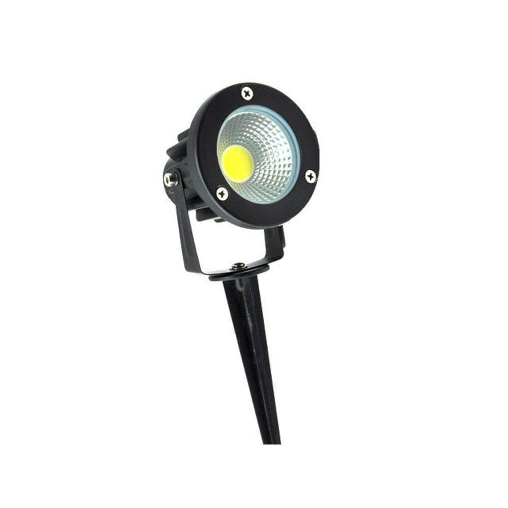 Luminária Espeto Para Jardim Led 7W Verde Ip65 Embu Led