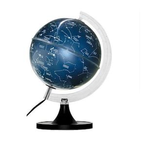 Globo Celeste Libreria Cielo 21cm Base Plástico Constelações e Estrelas Iluminado