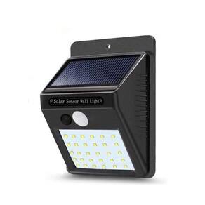 Lâmpada Luminária Solar de Parede A Prova de Água com Sensor de Presença