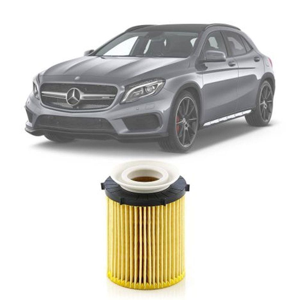 Filtro Óleo Mann Mercedes GLA-200 2015-2019 Motor M270.910