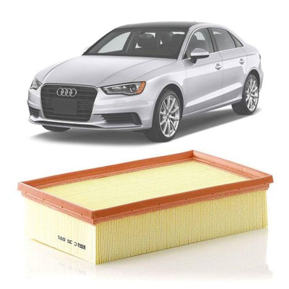 Filtro Ar Mann Audi A3 1.8 / 2.0 16V TFSI 2012-2019