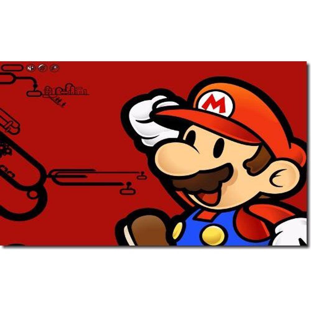 Quadro Decorativo Jogo Super Mario Yoshi 2 Peças M2