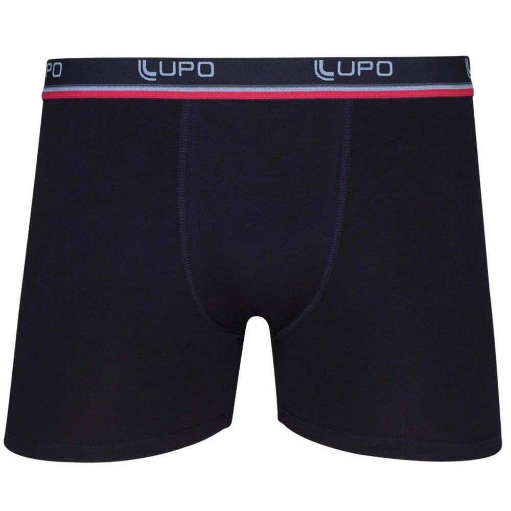 Cueca boxer Lupo em algodão plus size