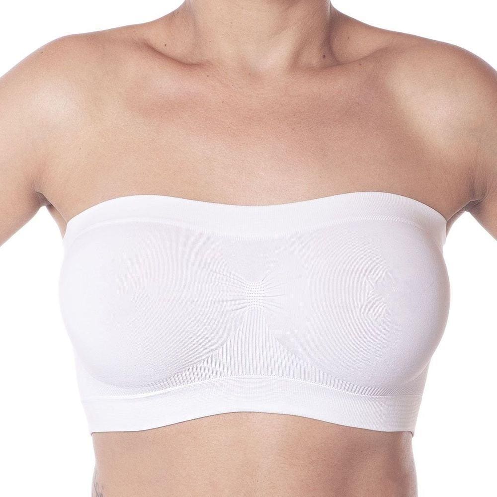 Top Bustier Fit Loba sem Costura