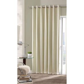Cortina Blackout Tecido 2,00 x 2,50 - 1 Folha - Bege claro