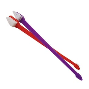 Escova Dental Dupla Blister Para Cães E Gatos