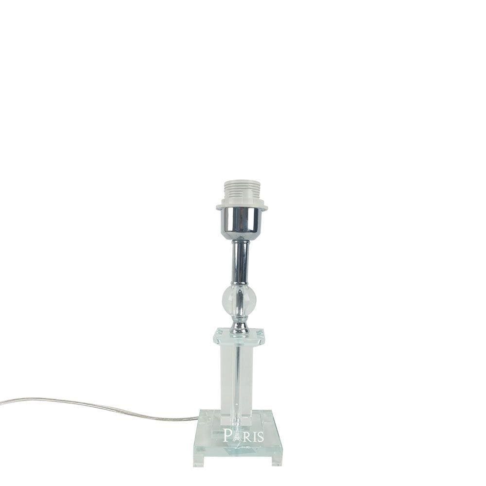 Luminária Abajur de Mesa Cristal 31CM DS8171 SCÚPULA