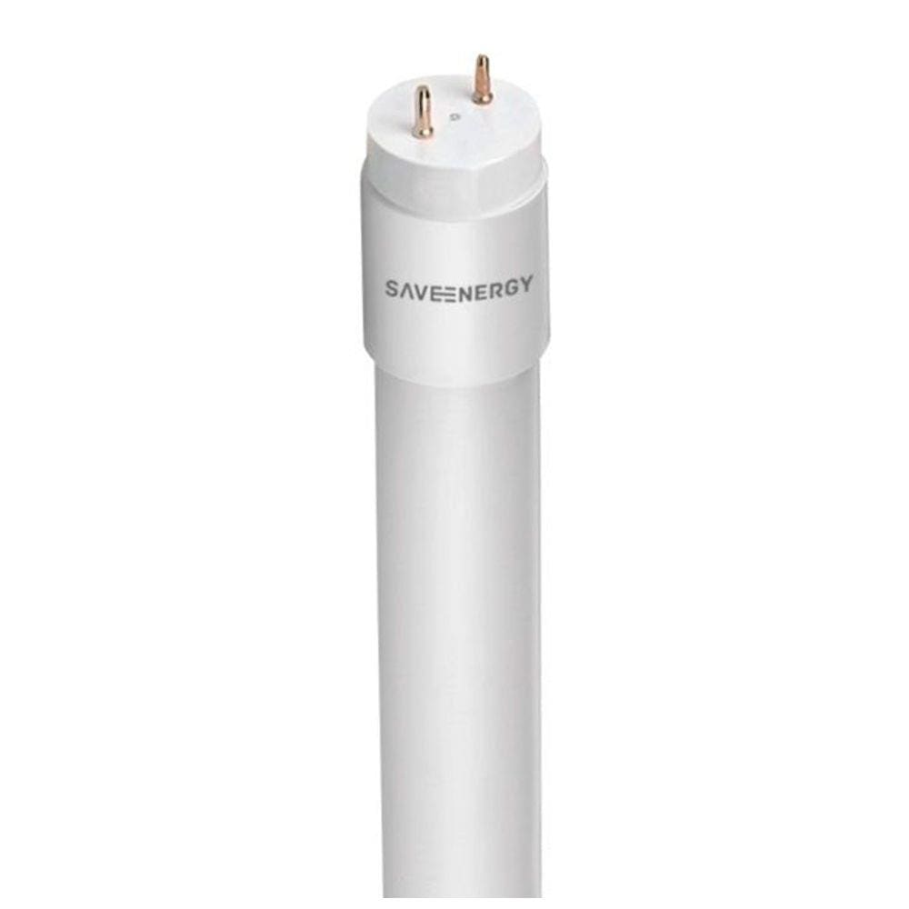 Lampada LED Tubular Vidro 3000k Luz Amarela 120CM 18W