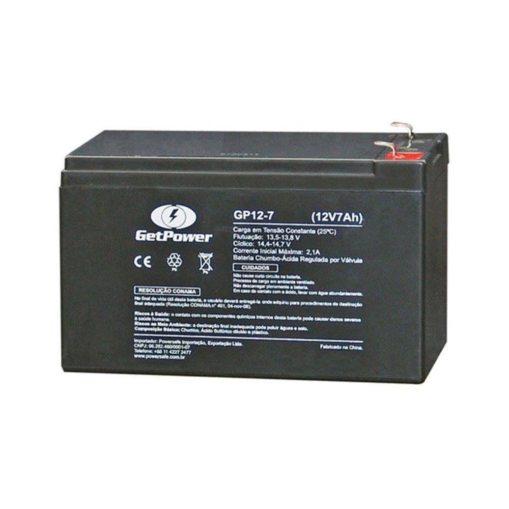 Bateria Selada Vrla (Agm) GetPower 12v 7ah