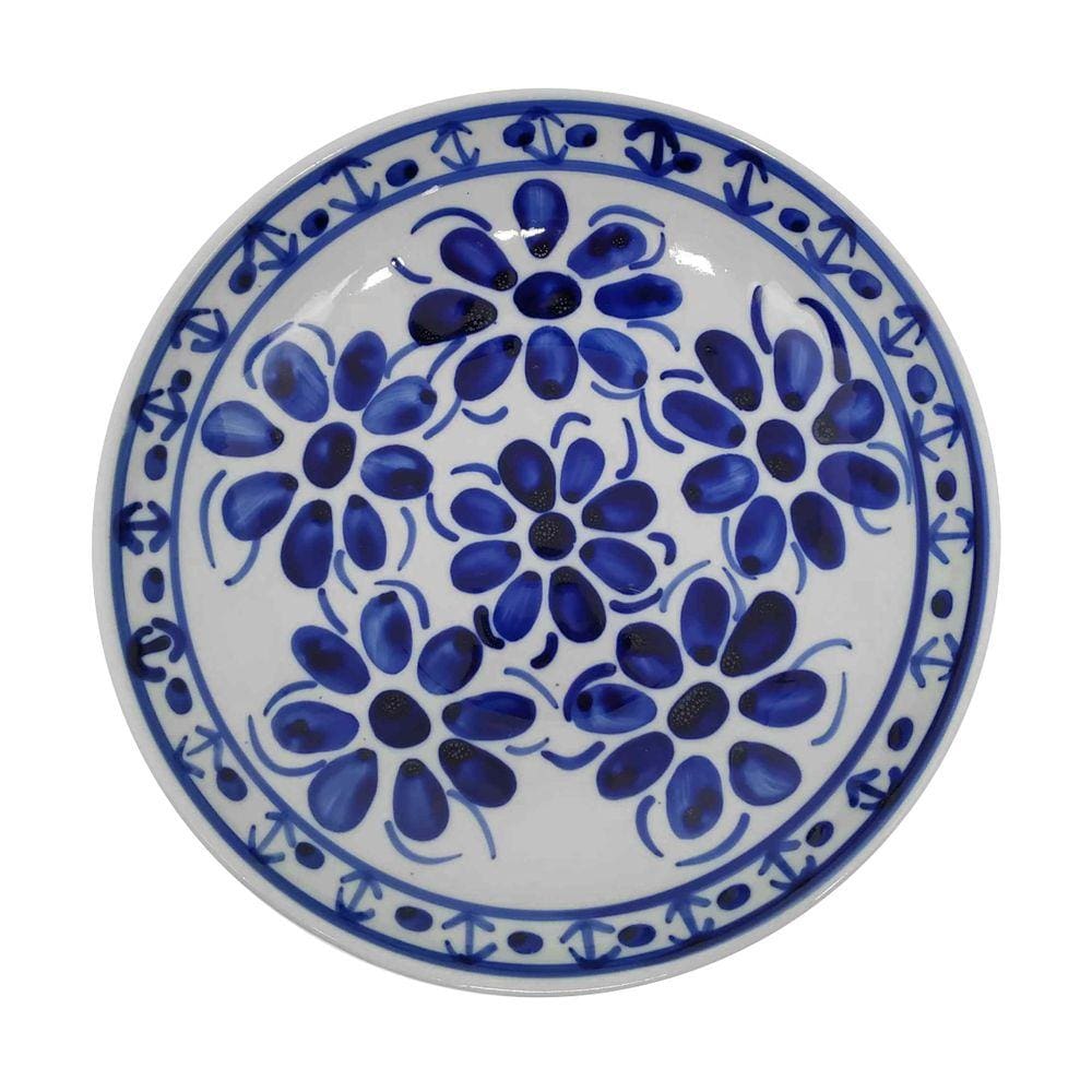 Prato Fundo 22,5 cm, pintado a mão - monte sião - colonial