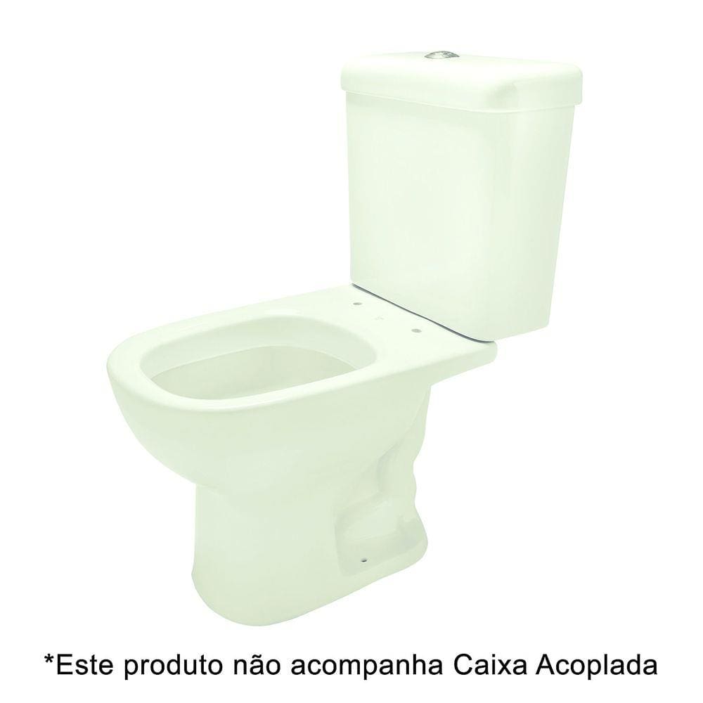 Vaso Sanitário para Caixa Acoplada Etna Palha Icasa