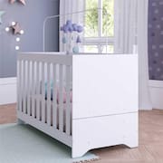 Berço Multimóveis 3 em 1 Branco REF. 0527 para Colchão 130cmx60cm