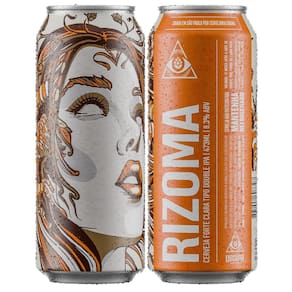 Cerveja artesanal Dogma Rizoma IIPA Lata 473ml