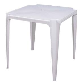 Mesa de Plástico Bela Vista Branca Mor