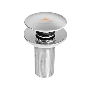 Válvula Click Inox Cuba, Bidê Ou Tanque 4Cm Ou 40Mm