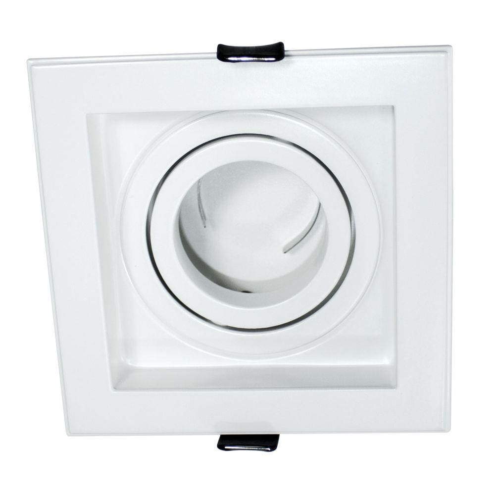 kit 3 Spot Recuado Embutir Conecta Bella Iluminação Gu10 Mr16 Branco Ns7001B St709