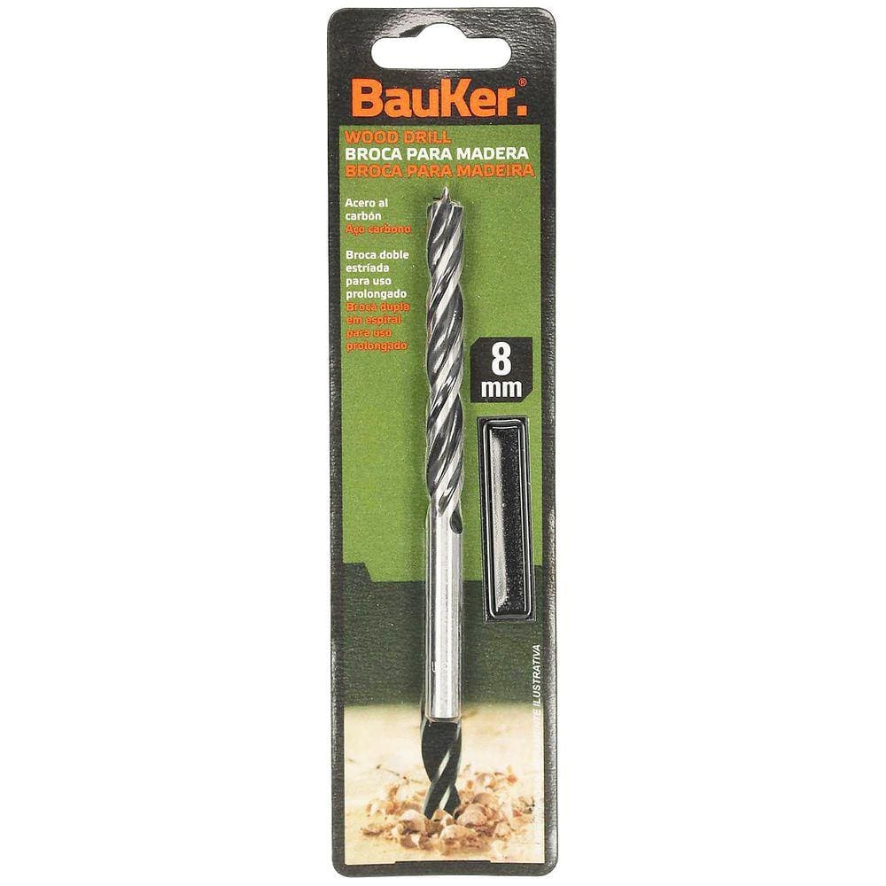 Broca para Madeira 8.0mm DOWO81C 1 Unidade Bauker