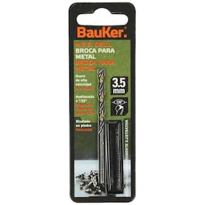 Broca para Metal 3.5mm DOG351C 1 Unidade Bauker