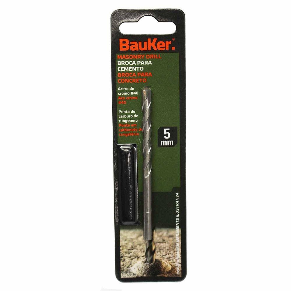 Broca para Concreto 5,0mm DM0511C Bauker