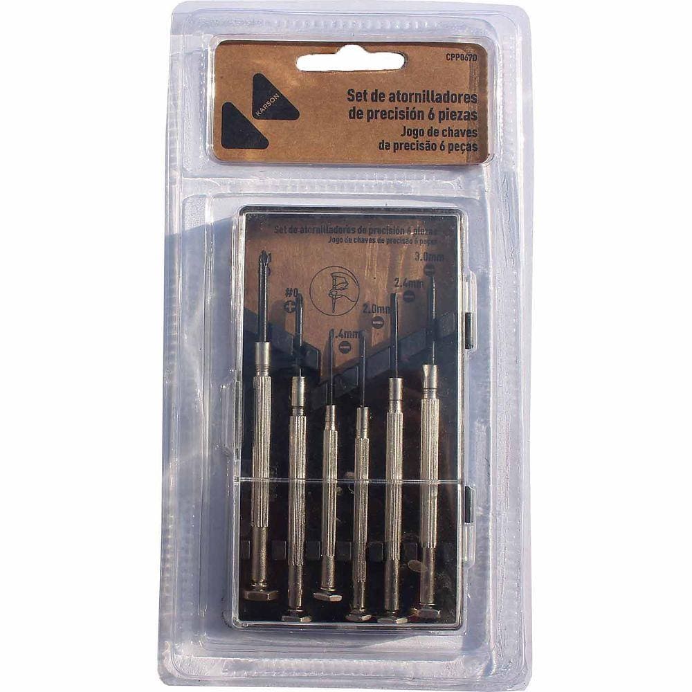 Conjunto de Chave de Fenda Porta combo 6 Peças