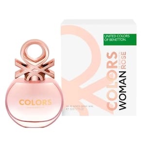 Benetton Colors Woman Rose Feminino Eau de Toilette 80ml